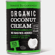 H2G Organic Coconut Cream 400ml